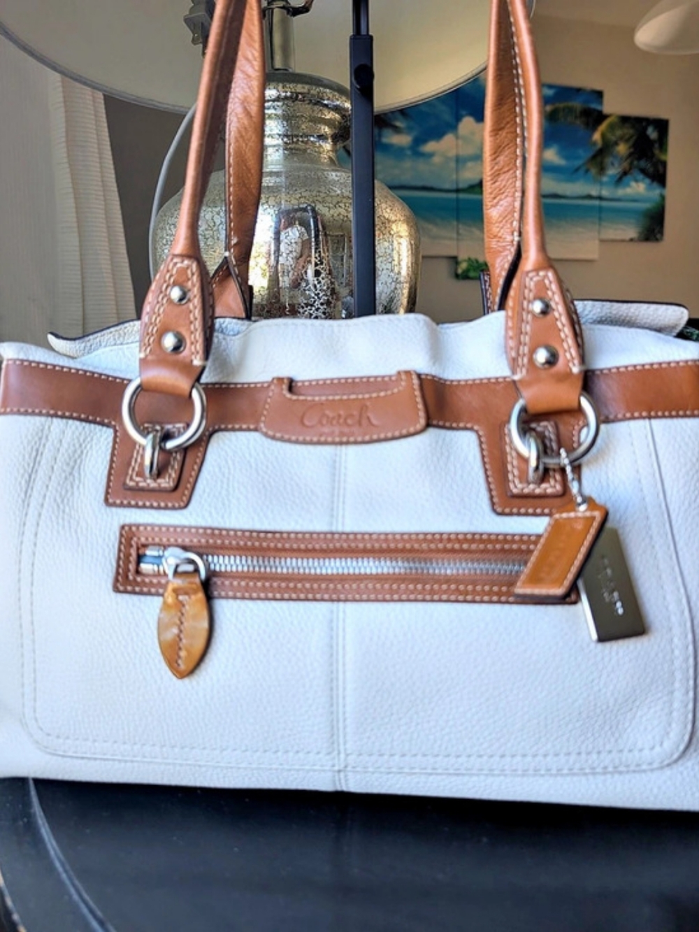 Vintage Coach Penelope Shoulder Bag.